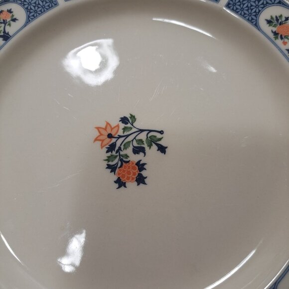 Wedgwood Kyoto Ceramic Salad Plate 8" Floral Design Vintage Tableware - Picture 6 of 9